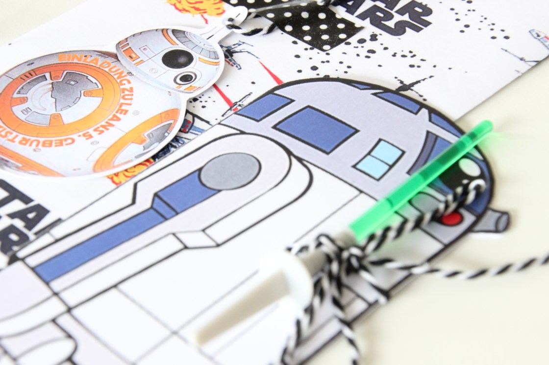 DIY // Star Wars Einladungskarten
