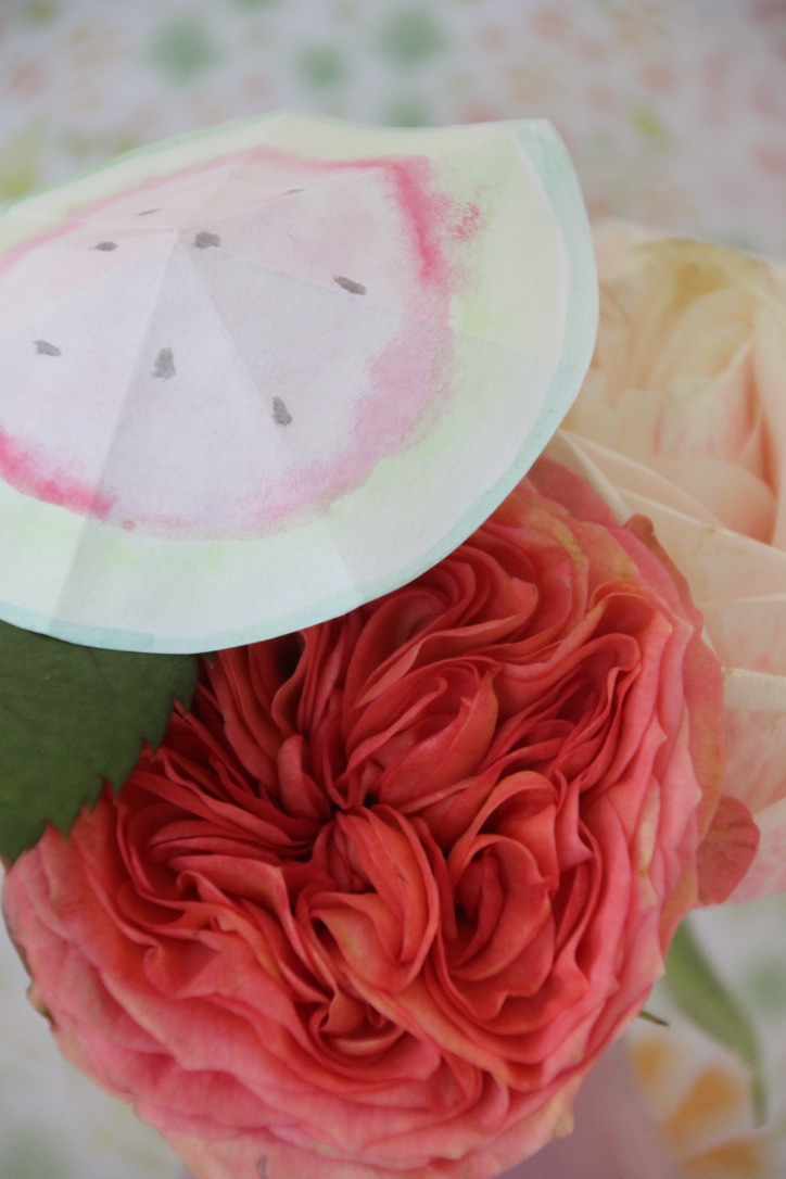 DIY // Einladung für eine Melonen&nbsp;Sommerparty