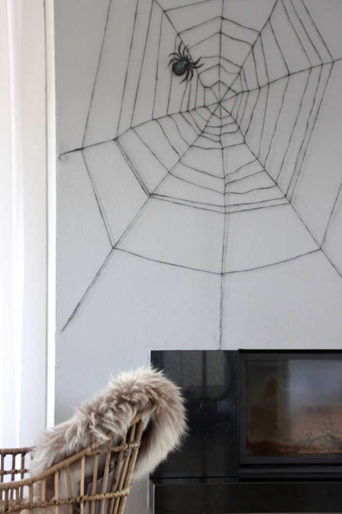 Halloween Deko Spinnennetz