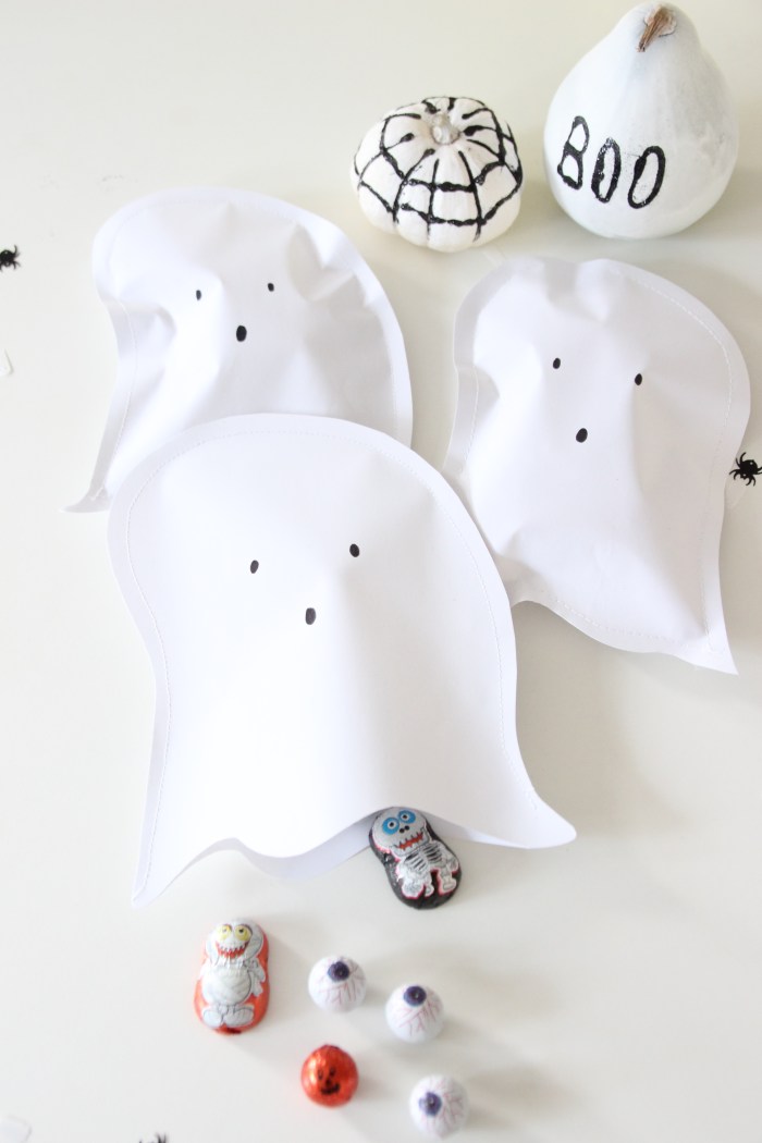 Halloween Deko Geister Papier