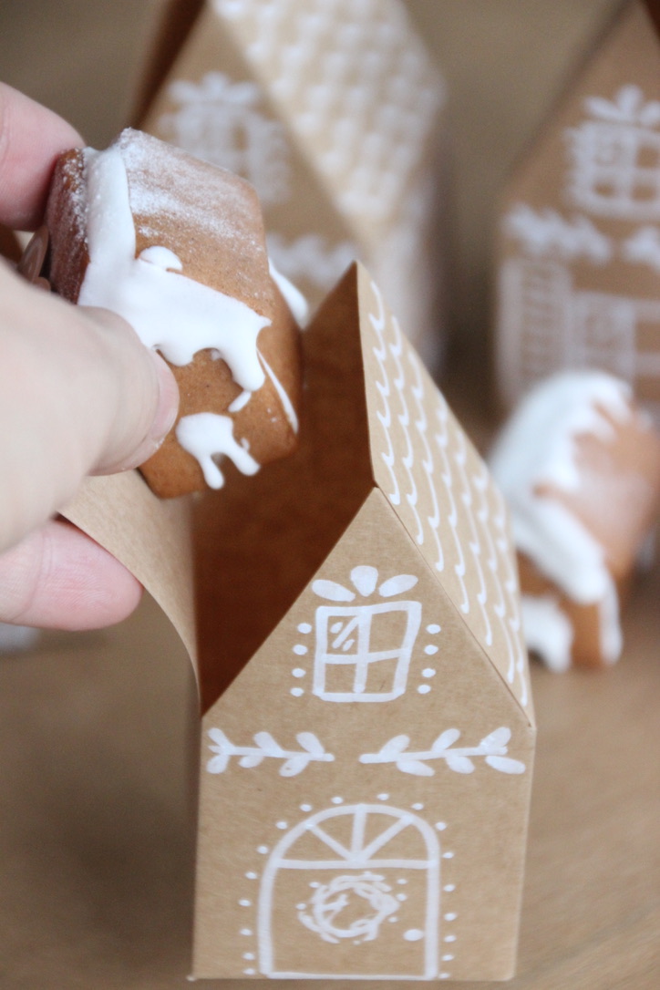 Lebkuchenhaus Verpackung Gingerbread House