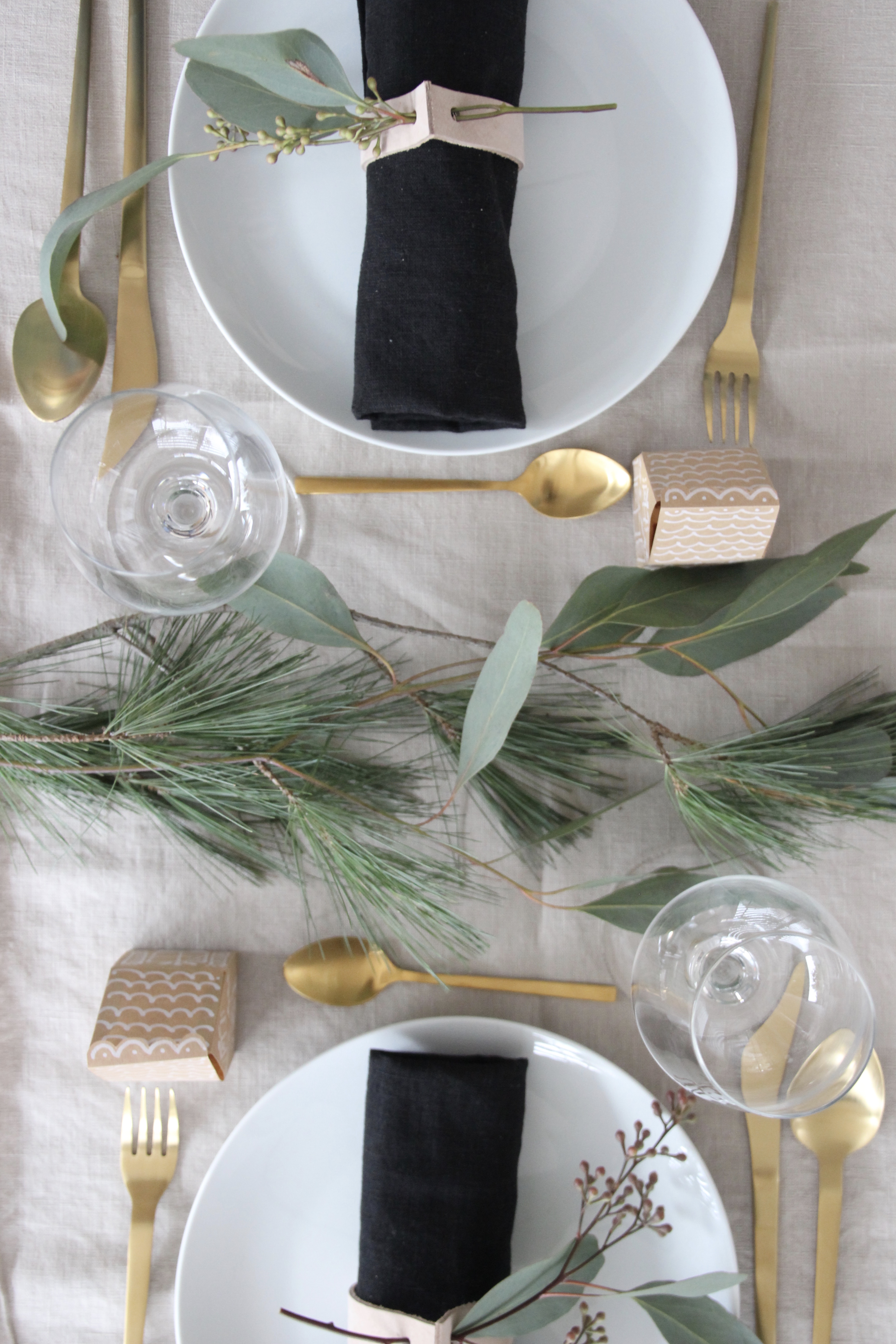 Weihnachten Tischdekoration