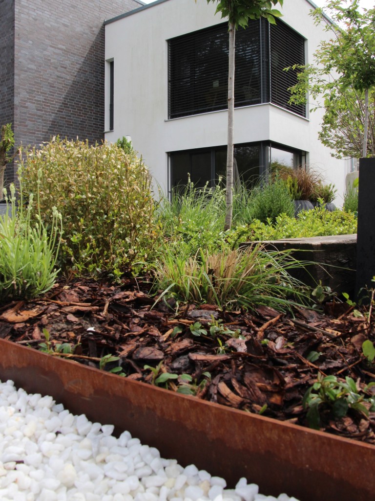 Gartenprojekt Cortenstahl der ums manufaktur