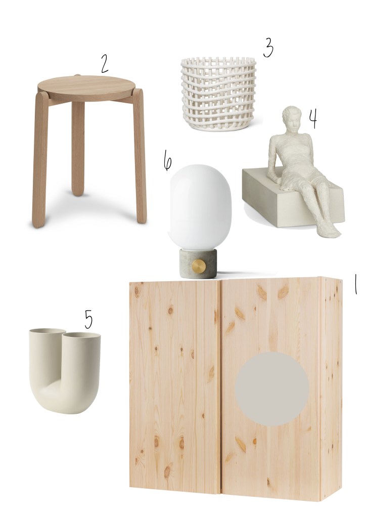 moodboard flur accessoires