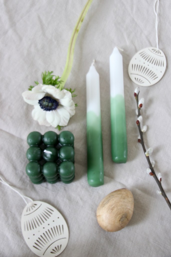 Moodboard Ostertisch Ombre Look