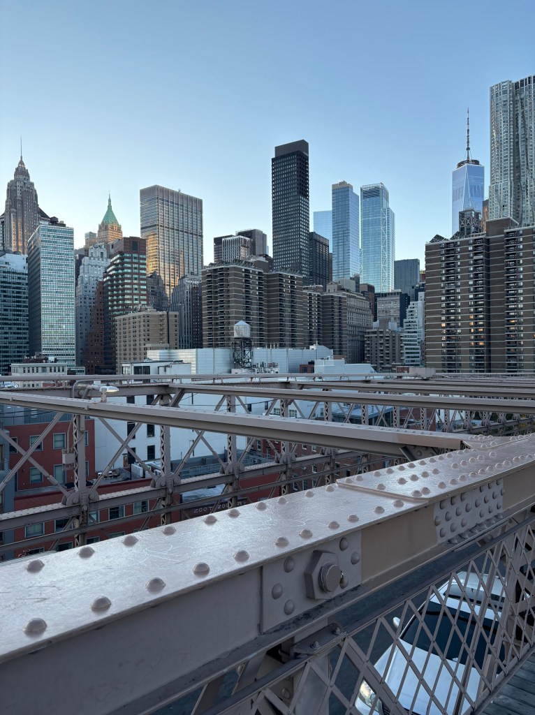 Brooklyn Bridge am Abend