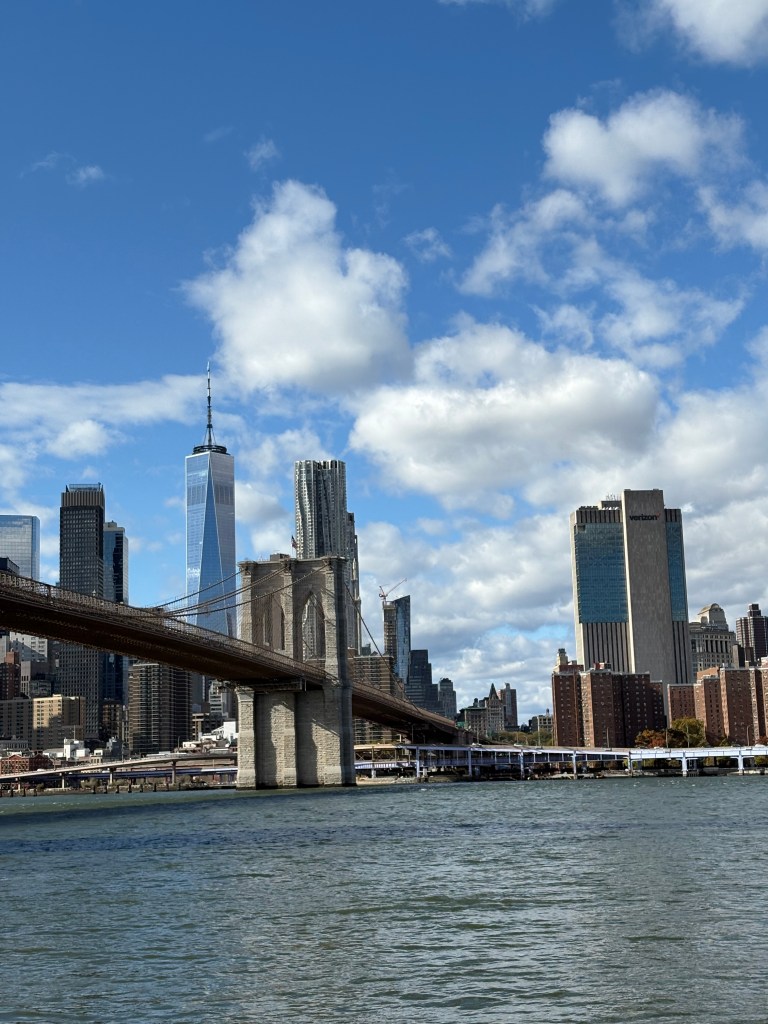 Blick auf die Brooklyn Bridge 
