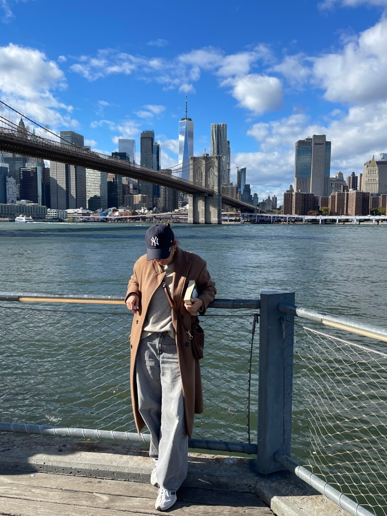 Blick auf die Brooklyn Bridge 