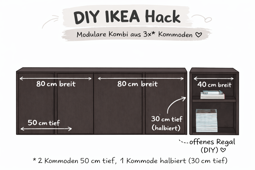 IKEA IVAR Sideboard Maße